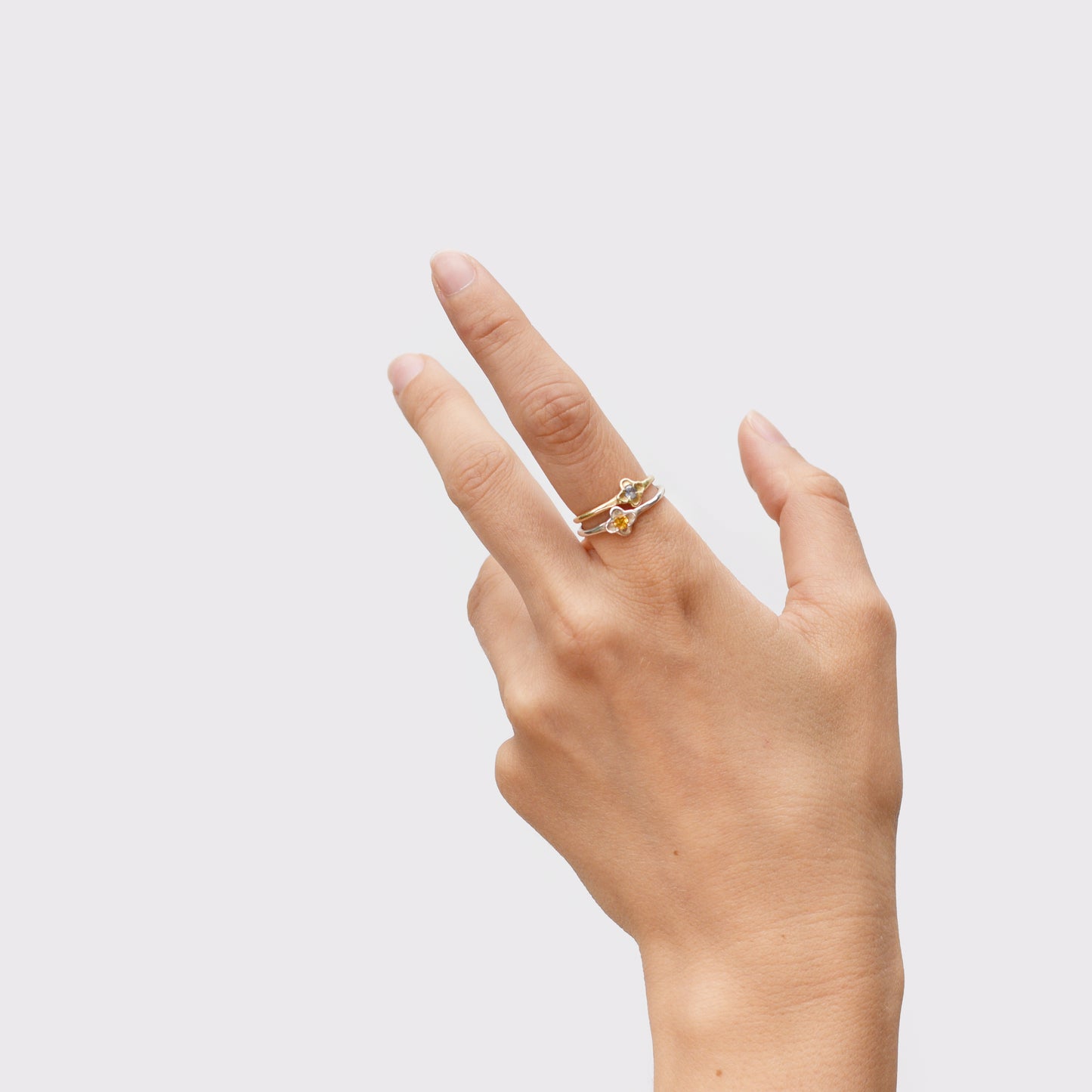 Fine Quatrefoil Ring