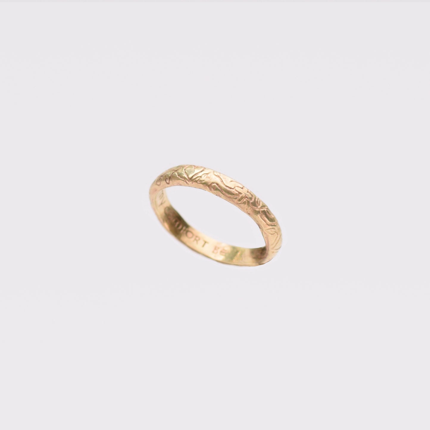 In thee my comfort be – Poesy Ring
