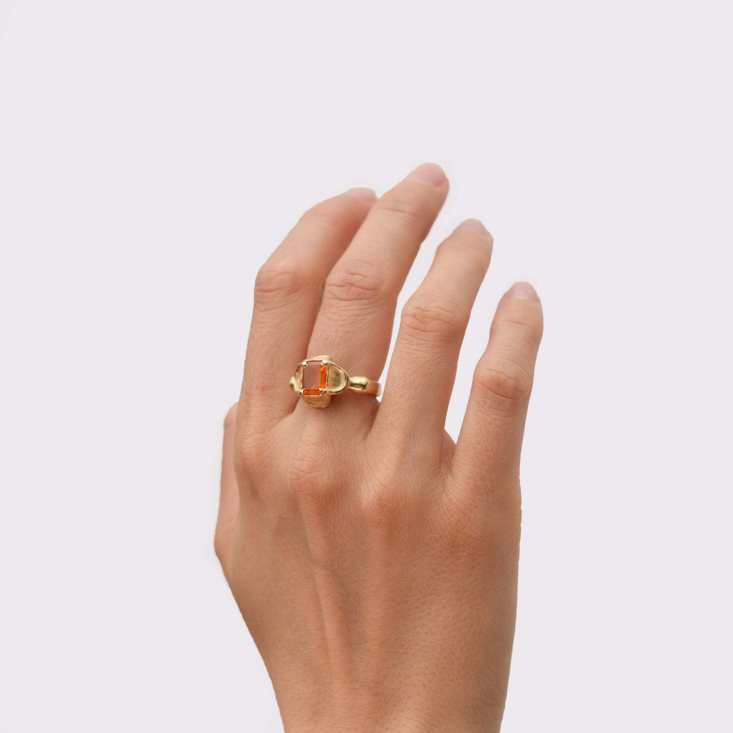 Large Quatrefoil Ring