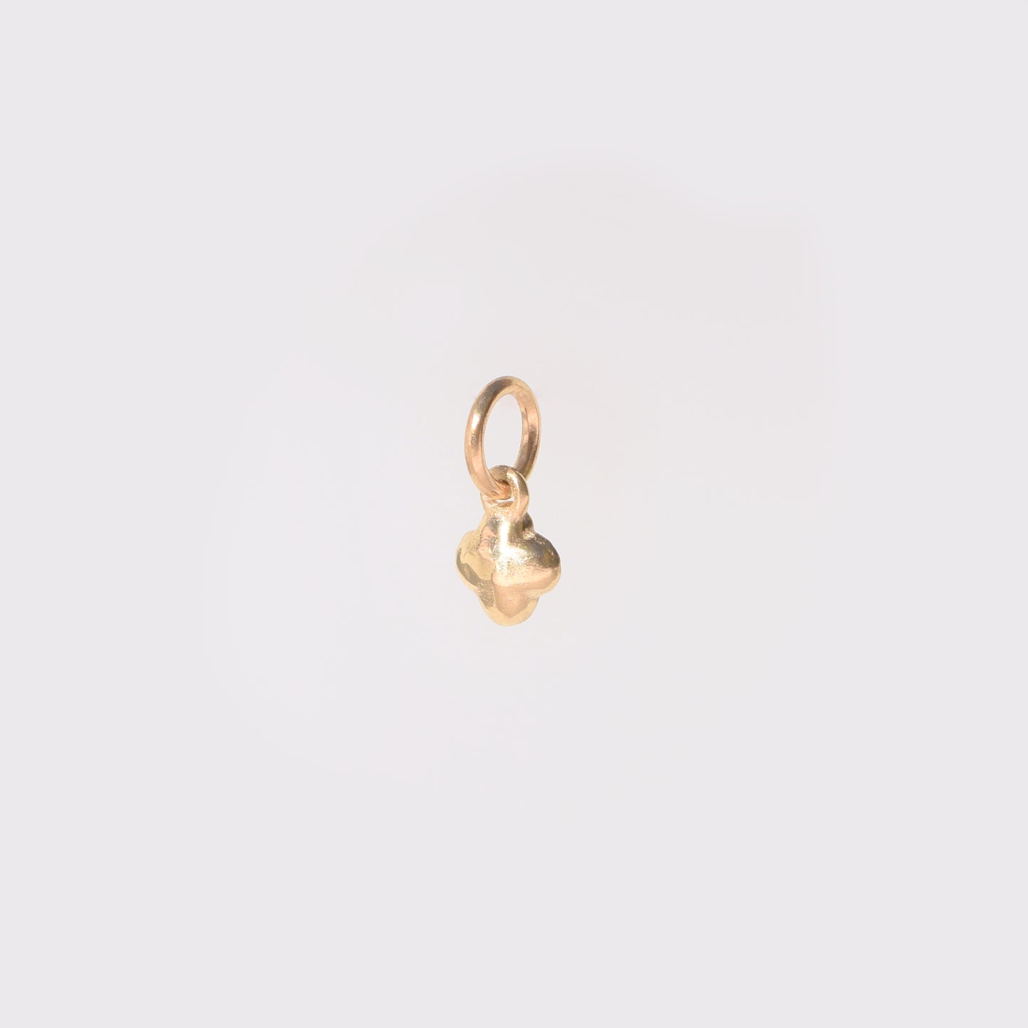 Quatrefoil Gemstone Charm